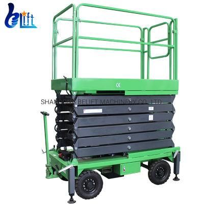 4m-18m 500kg-2000kg Full Electric Mobile Scissor Lift Equipment