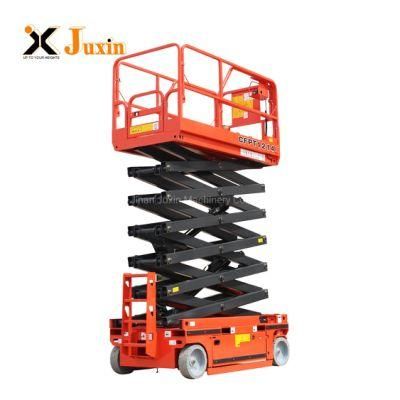 10m Automatic Electric Hyddraulic Mobile Self Propelled Scissor Lift Platform