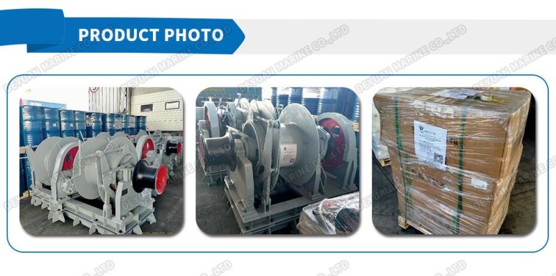 High Quality Marine Single Drum Type Pneumatic Winch