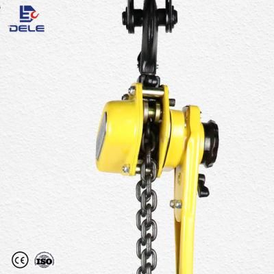 Dele Vl-1.5t Hand Operated Manual Chain Lifitng Hoist Lever Hoist