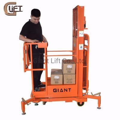 Semi Electric Aerial Order Picker Low Profile Hydraulic Order Picker Cargo Lifting Work Positioner (SEP4)
