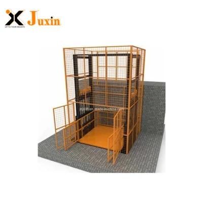 Hydraulic Car Stationary Lift Platform Electric Goods Cargo Lift