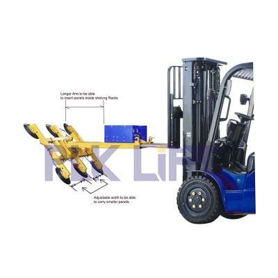 600kg Forklift Combined Vacuum Lifting System Glass Metal Steel Lifter