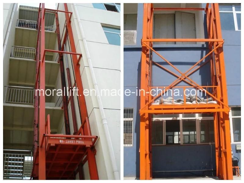 Heavy Load Material Lifting Equipment Hydraulic Freight Elevator
