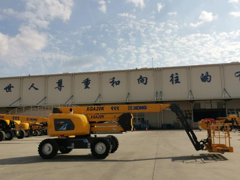 XCMG Original Manufacturer 20m Aerial Work Platform Xga20K China New Mobile Hydraulic Articulated Boom Lift Price