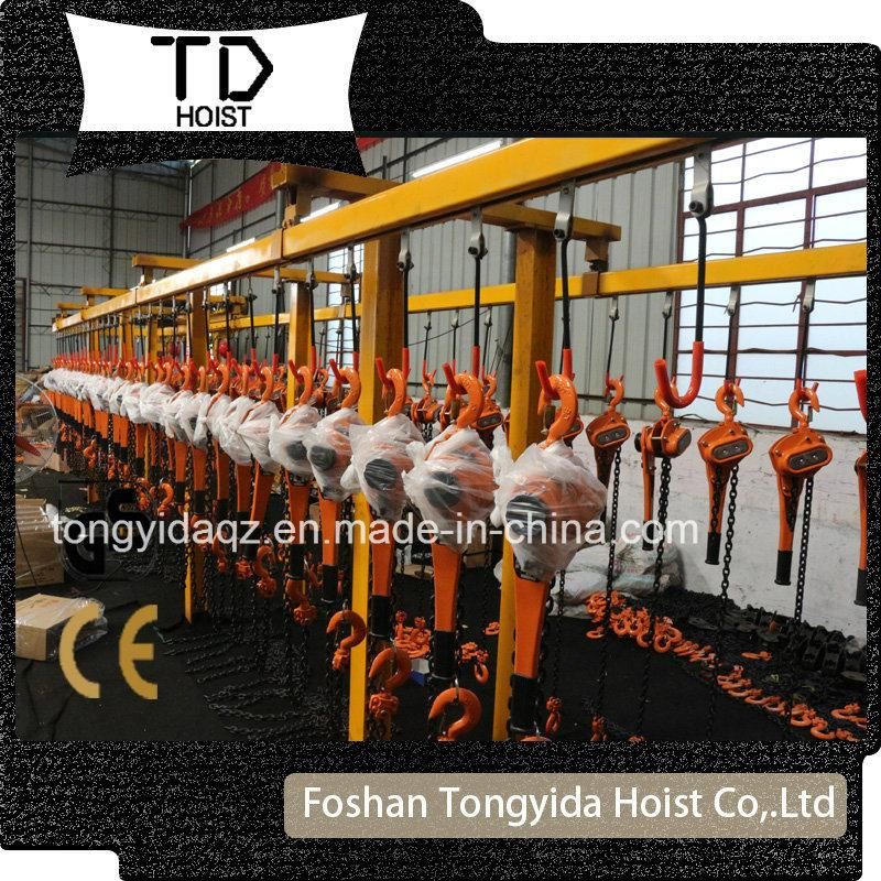 Hot Selling 1.6ton to 9ton Vt Type Lever Block Chain Hoist