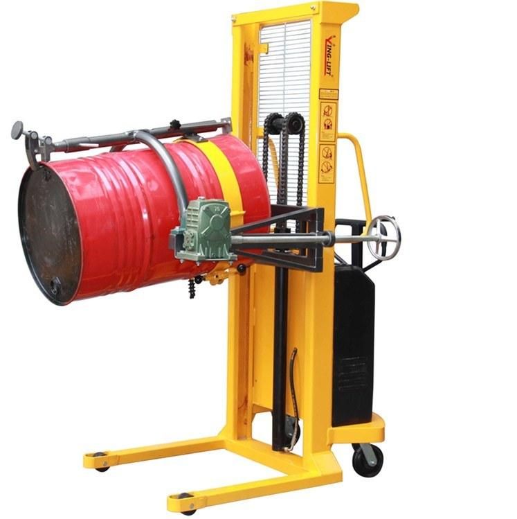Electric Hydraulic Oil Drum Pallet Stacker Lifter with High Quality Barrel Stacker Yl520 Series