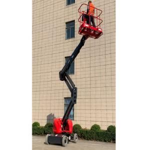 New Design Electric Self Propelled Articulated Boom Lift with Ce ISO