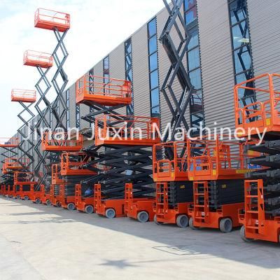 Skyscraping Tower Self-Powered Electric Scissor Lift Platform