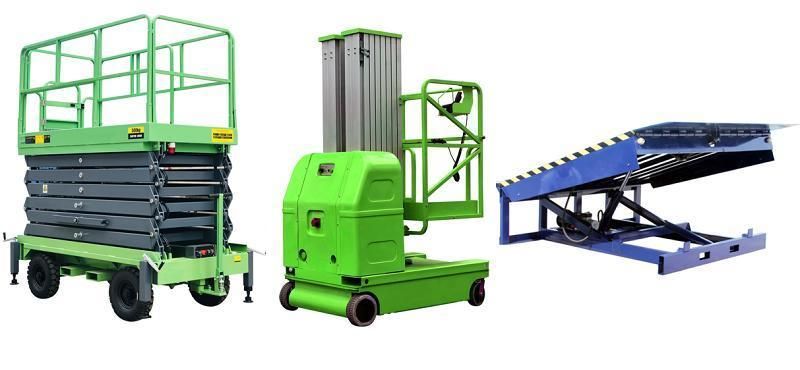 4 Meters Single Mast Aerial Work Platform Vertical Lift with CE