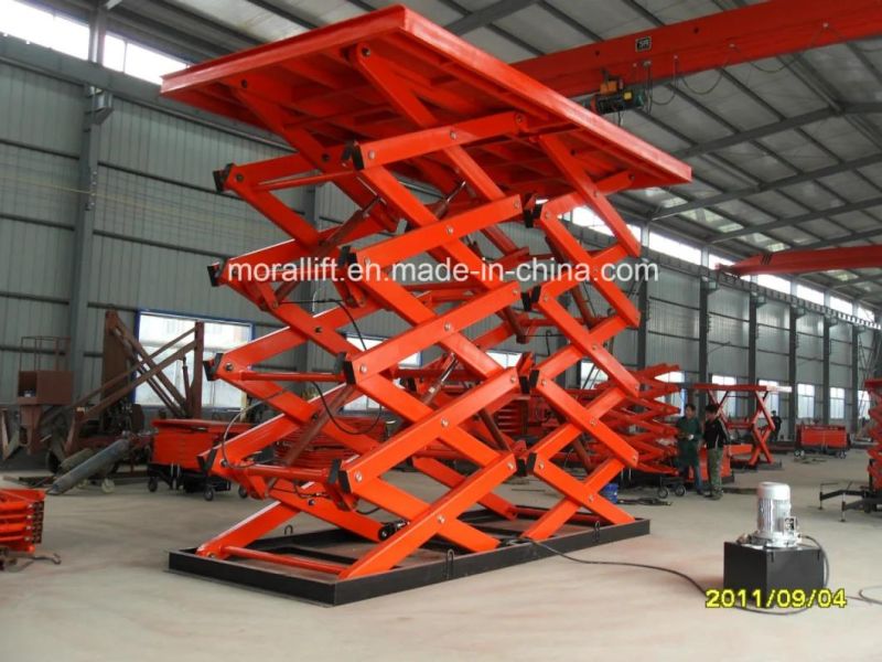 CE Certificated Hydraulic Heavy Duty Scissor Lift Platform Table