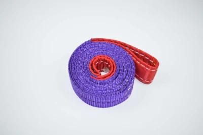 Striped Flat Sling High Strength PP Tape Polyester Nylon Webbing