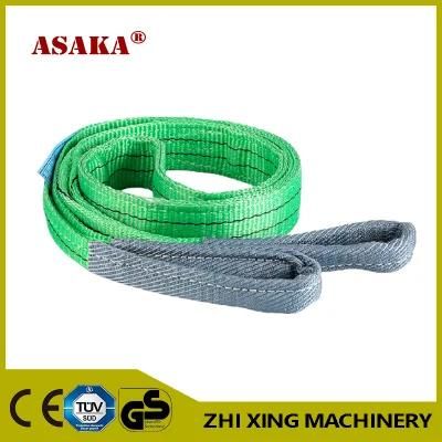 Flat Eye to Eye Polyester Lifting Webbing Sling with CE/GS Certificated