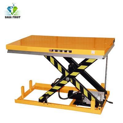 Electric Hydraulic Lifting Pallet Scissor Lift Platform Table