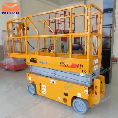 16m Morn China Hydraulic Mobile Man Cheap Scissor Lift with CE Price