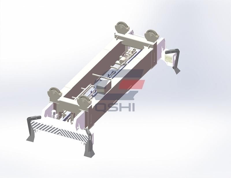 Qshi Full Automatic 20-40FT Telescopic Spreader for Loading ISO Containers