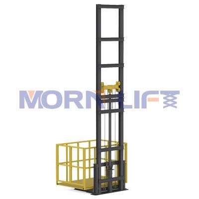 Warehouse Hydraulic Cargo Goods Lift with Ce Capacity to 3t Height to 2.4m