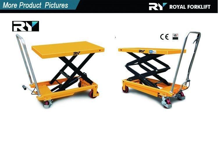 Mobile Manual Hydraulic Lift Table, 150kg/300kg/500kg