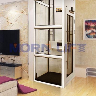 Morn Cheap Hydraulic Home Elevator Small Elevators for Homes Vertical Hydraulic Platform Lift for Sale
