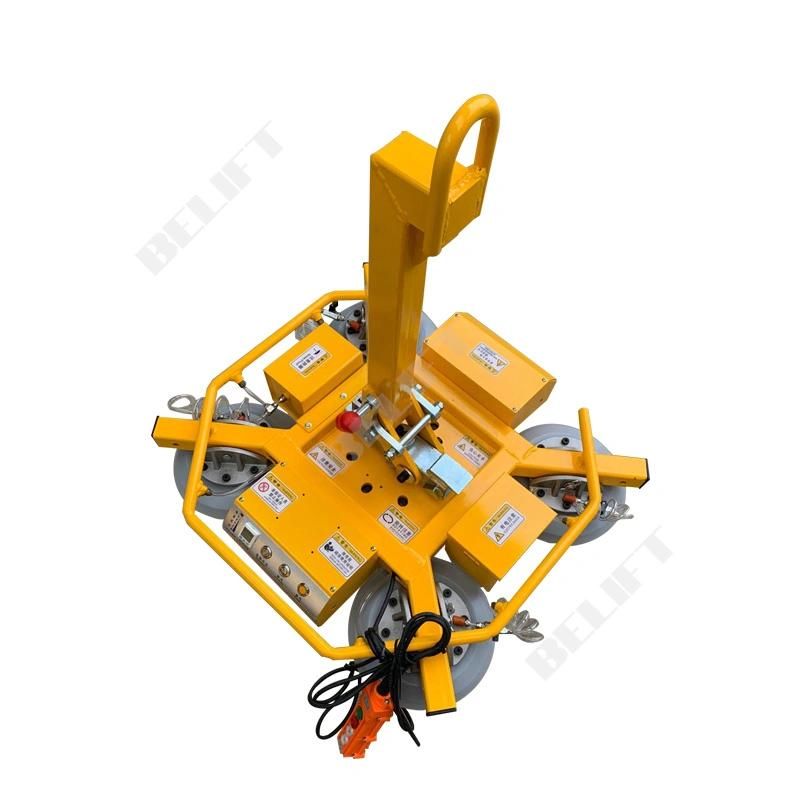 Load 400kg Glass Vacuum Lifter Equipment Caps