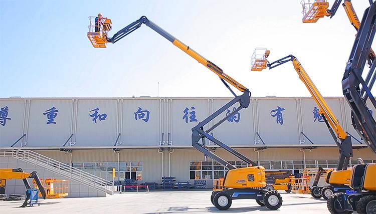 XCMG Factory Gtbz14jd Self-Propelled Articulated Boom Lift 14m Mobile Aerial Work Platform Equipment Price