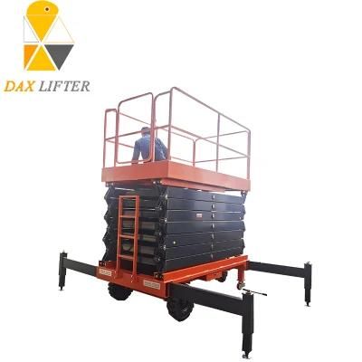 High Quality 6-18m Easy Operation Hydraulic Lift with Support Legs