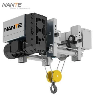 2t-20t Fem Standard Single Girder Electric Low Headroom Wire Rope Hoist