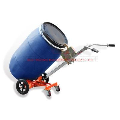 Barrel Handling Trucks to Move Steel Plastic Rimmed Drums on Flat Ground De450d