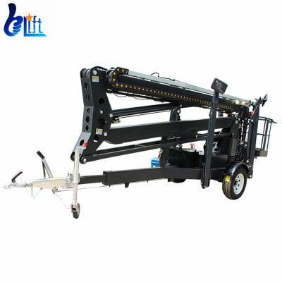 Battery Spider Boom Lift for Aerial Work and Maintenance Cleaning