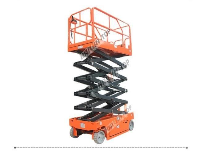 High Lift Truck Mounted Aerial Scissor Lift Aerial Working Platform