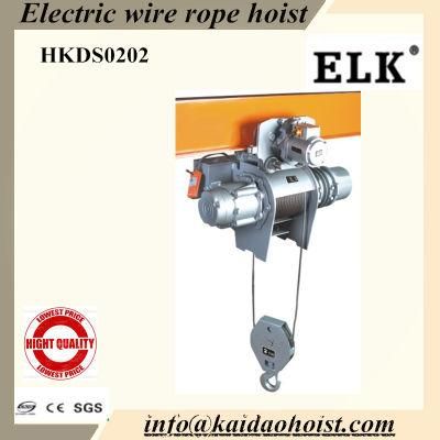 2ton Electric Hoists Use Wire Rope Lifting