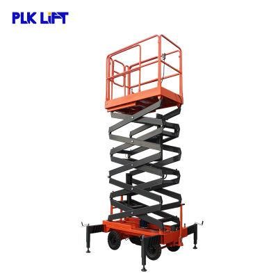 China 6m Through 18m Manual Electric Self Propelled Hydraulic Scissor Lift