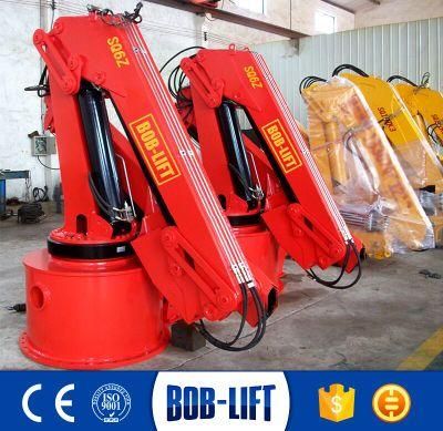 Marine Deck Crane Knuckle Boom Ship Crane 6 Ton