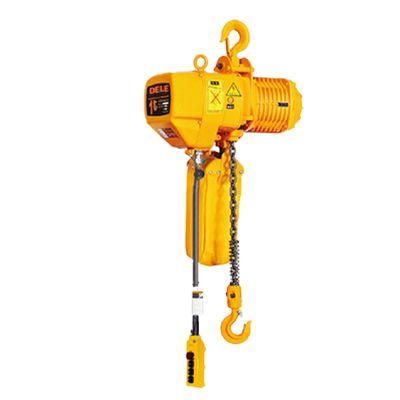 Dele Electric Chain Hoist Crane Control Auto Lift 380V Dlhk-25t Chain Electric Hoist with Clutch Device