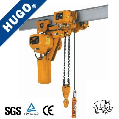 Hot Sales Electric Chain Hoist with Electric Trolley 380V 3p