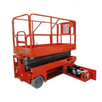 Electric Self-Moving Scissor Lift Hydraulic Work Table