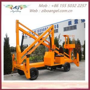 Movable Type Hydraulic Battery Power Scissor Lifter Shear Fork Lifting Platform Self-Drive Articulating Lifting Platform Lift Table