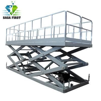 CE Approved High Capacity Hydraulic Scissor Car Lift