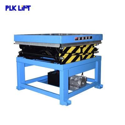 Plk Brand Hydraulic Electric Powered Scissor Lifting Work Table