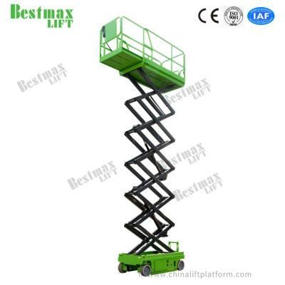 8m Electric Scissor Lift with 113kg Extension Load