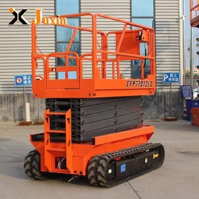 Wholesale Diesel Engine Tracked Self Propelled Scissor Lift with 10m Height