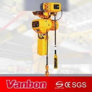 Vanbon 1 Ton with Japan Fec G80 and Schneider Contactor Electric Chain Hoist