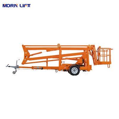 8 M 20 Morn Package Size 5.4*1.6*1.9m Trailer Boom Lift