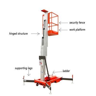 Aerial Work Table Electric Hydraulic Lift Aluminium Lifting Platform