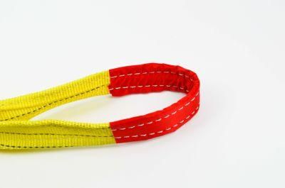 1ton Polyester Fiber Endless Soft Round Webbing Belt Sling