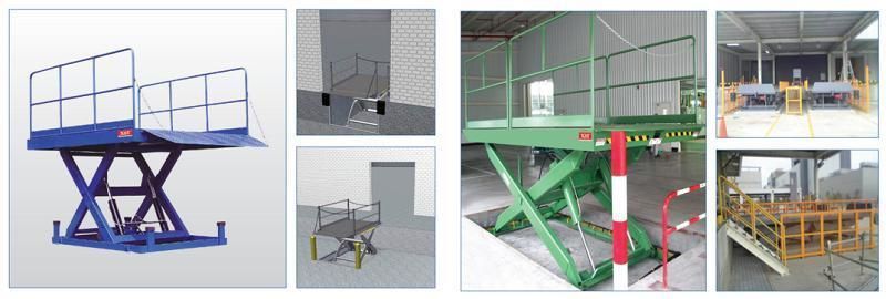 3 Tons Cargo Lifting Table Fixed Scissor Lift with Ce