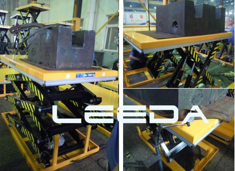 Stationary Electric Single Scissor Lift Table (HL-W SERIES)