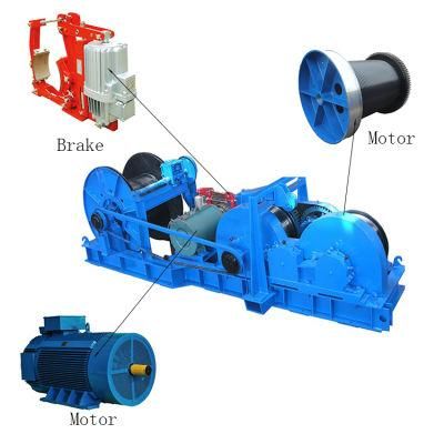 Jmm Heavy Load Double Drum Electric Winch for Port