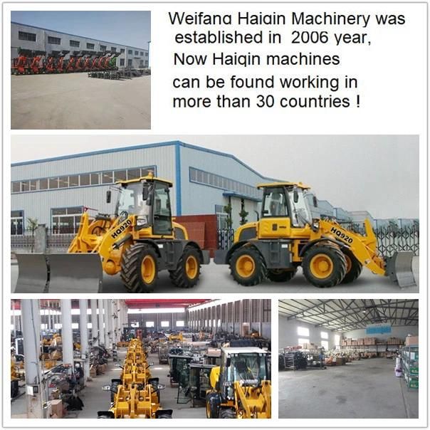 High Quality China Telescopic Loader (HQ920T) with High Position Work Platform