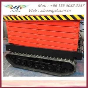 Crawler Scissor Lifting Platform Hydraulic Lift Construction Equipment